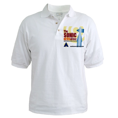 Sonic Newsdriver Golf Shirt Sonic Newsdriver Golf Shirt